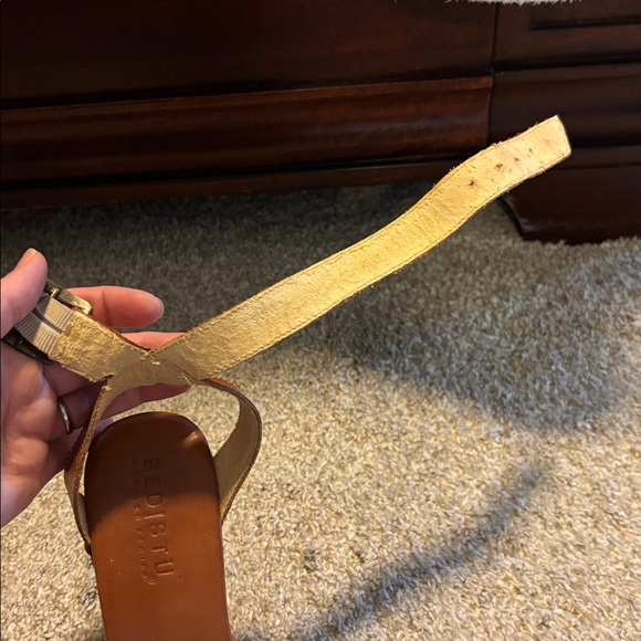 BED|STU brown Kalah Leather heeled sandals 7 - Picture 11 of 12